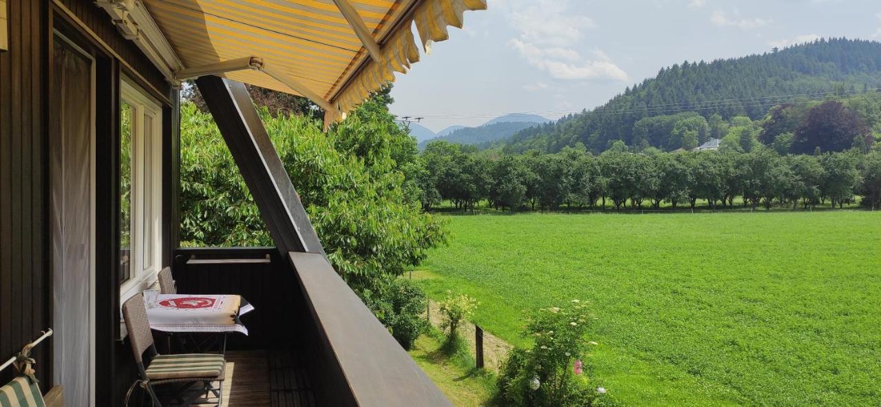Ferienwohnung Belchenblick Staufen im Breisgau Bagian luar foto
